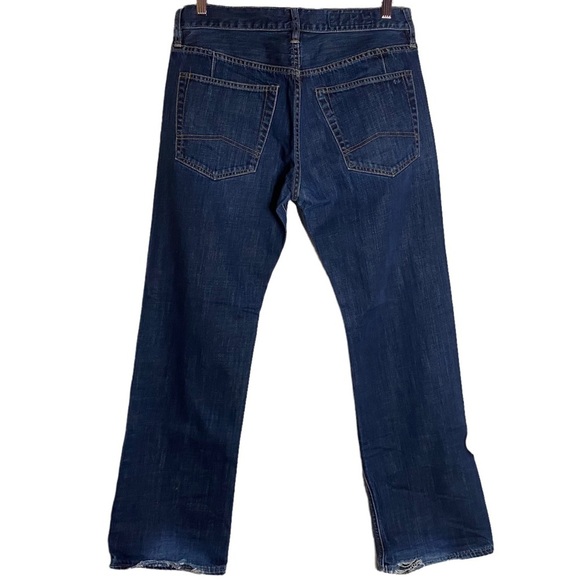 A|X Armani Exchange J101 Boot Cut Dark Wash Jeans 33R 33 Regular - Picture 2 of 16